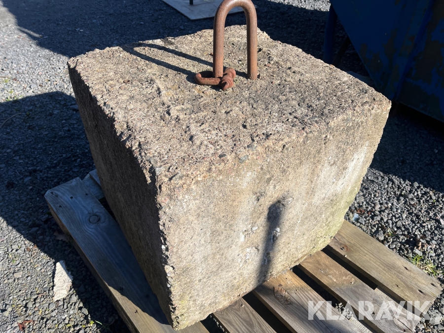 Provvikt/Motvikt 500 kg