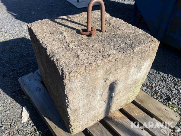 Provvikt/Motvikt 500 kg