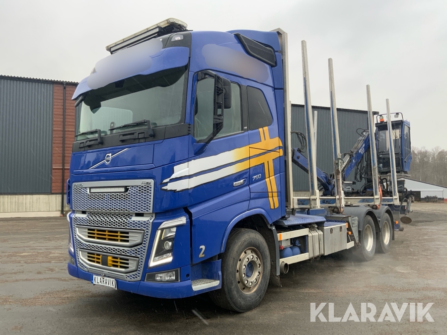 Timmerbil Volvo FH16 750