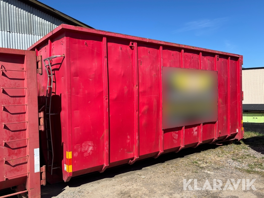Lastväxlarcontainer Flakab 38kubik