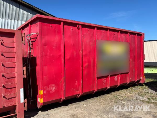 Lastväxlarcontainer Flakab 38kubik