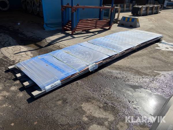 Plåt President GCM Tegelröd 742 19x4490mm