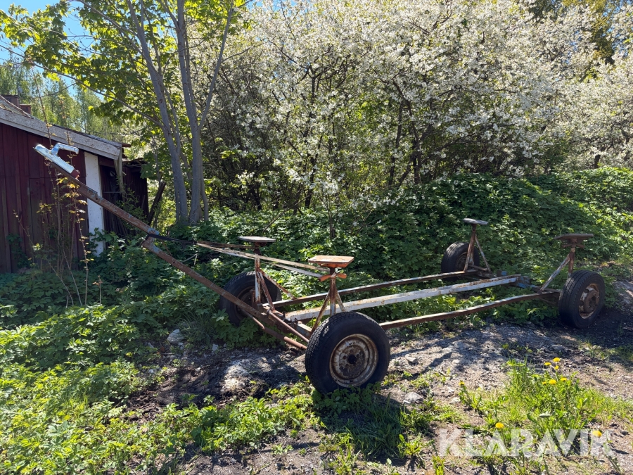 2-Axlad Båtvagn