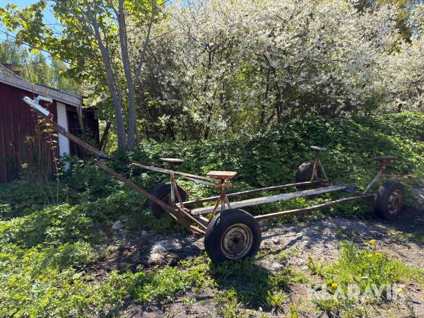 2-Axlad Båtvagn