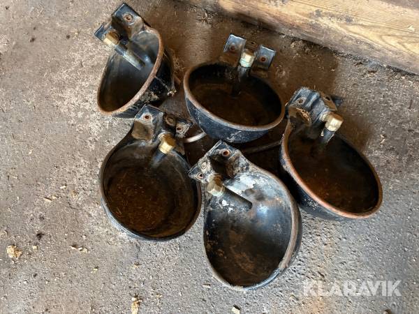 Vattenkopp i gjutjärn 5st