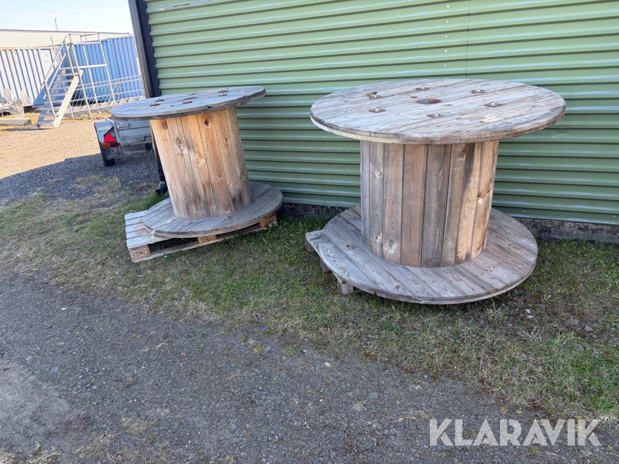 Kabeltrumma 2 st
