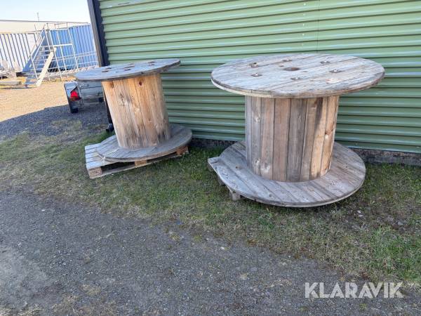 Kabeltrumma 2 st