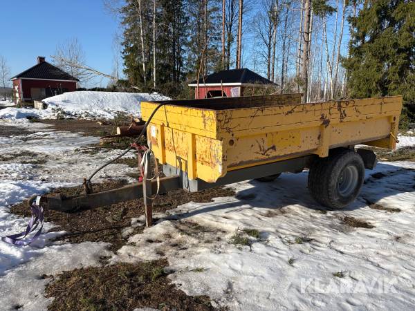 Dumpervagn/tippvagn Swepol CT 05