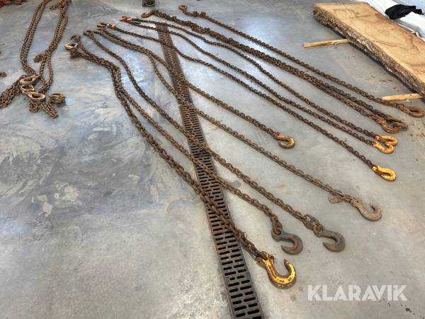 Kättingar olika mått