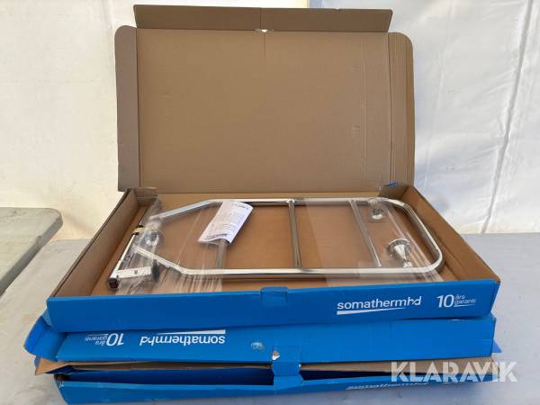 Handukstork Soma Therm CMB 400 S Krom