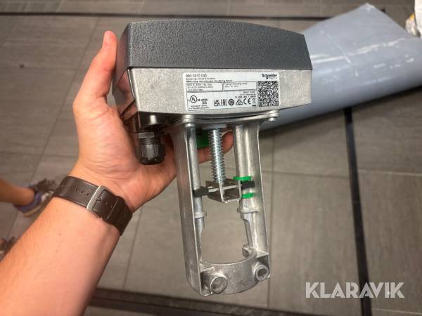 Linjär valv regulator Schneider M800 linear valve actuator