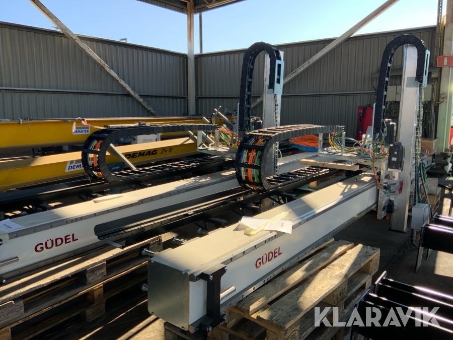 Tvåaxlig moduluppbyggd portalrobot Gudel ZP-4