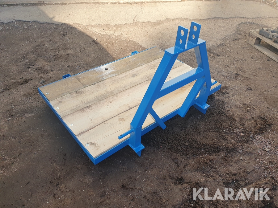 Lastbrygga till traktor