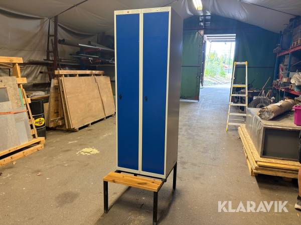 Omklädningsskåp 3 st