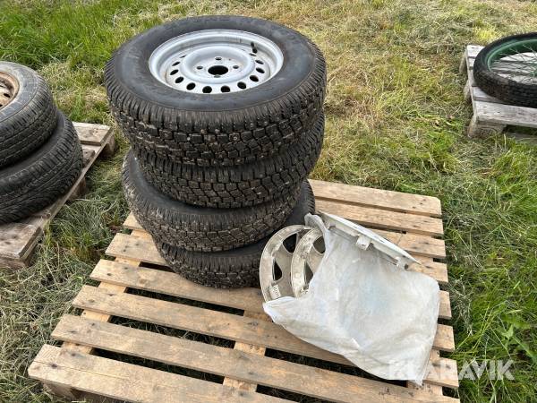 Husvagnsdäck 175R13C 4 st
