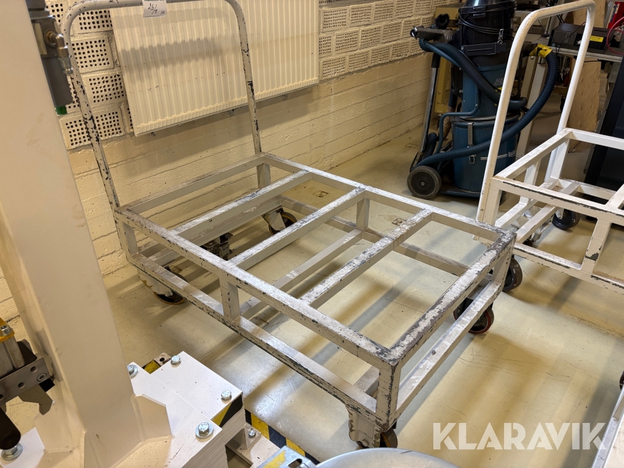 Pallvagn för helpall