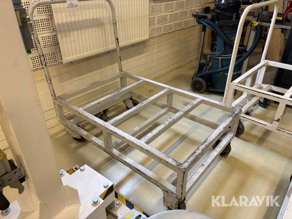 Pallvagn för helpall