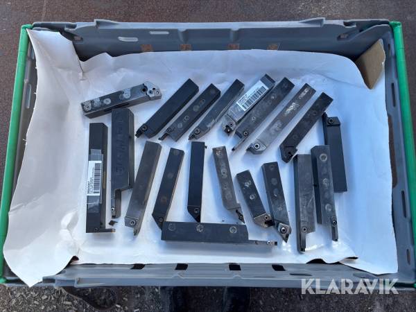 Svarvstålshållare 20st