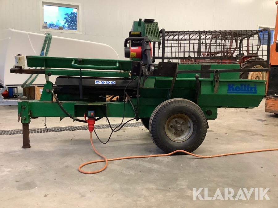 Vedmaskin Kellfri 13-KW340 Vedkombi, med drag