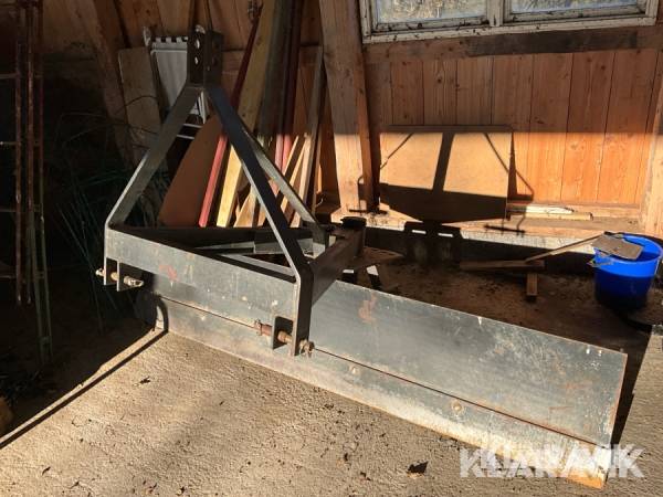 Snöblad Hydro-Mekano vändbart, 3-punkt