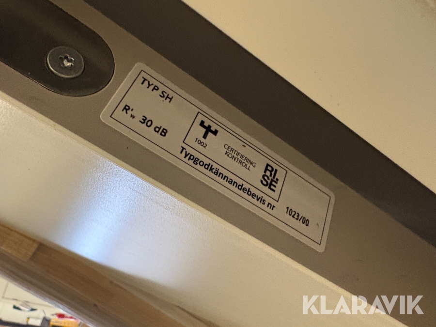 Innedörr och pendeldörr Swedoor 10x21 2 st