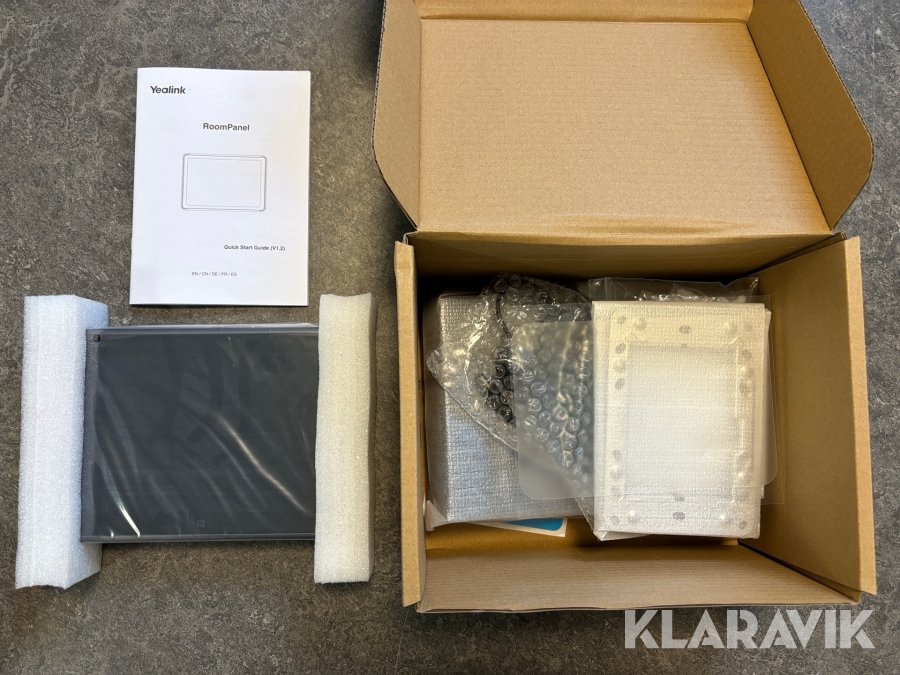 Rumspanel Yealink Bokningspanel för konferensrum