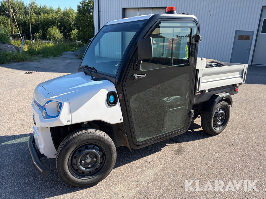 Eldrivet arbetsfordon Goupil G2