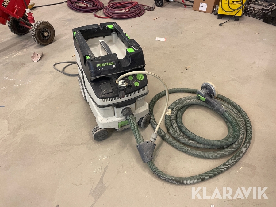 Slipmaskin med dammsugare Festool CatM 26 E