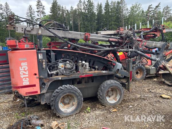 Borr och borrvagn Sandvik DC12