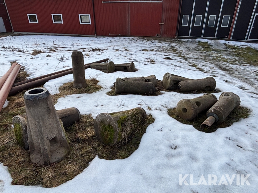 Parti med betongfundament