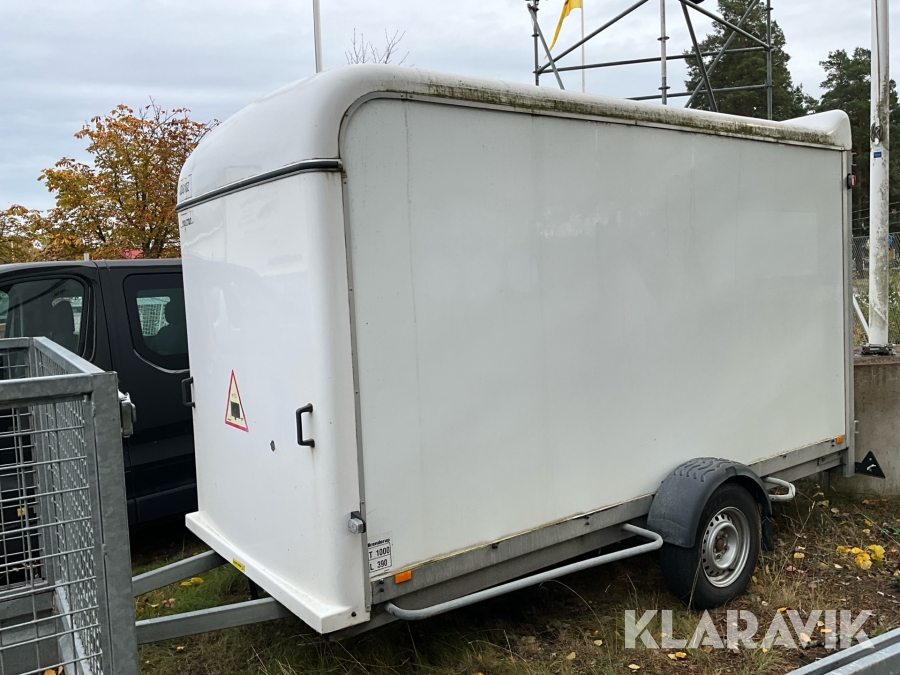 Personbilssläp Brenderup 1000 kg