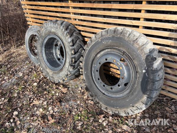 Dubbelmontagehjul till hjulgrävare Mitas Kumho Excavator EM-23