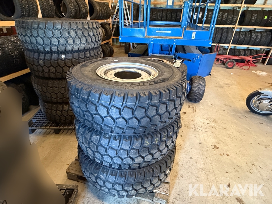 Entreprenadhjul Michelin XZL 2 ,7st nya 395/85 R20
