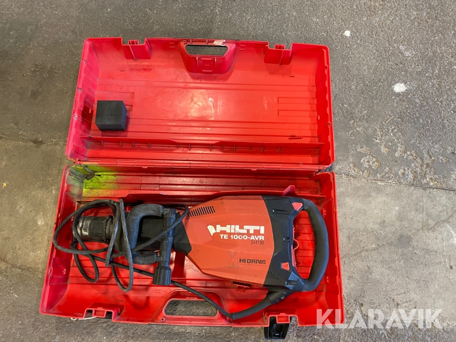 Bilmaskin Hilti TE 1000 AVR