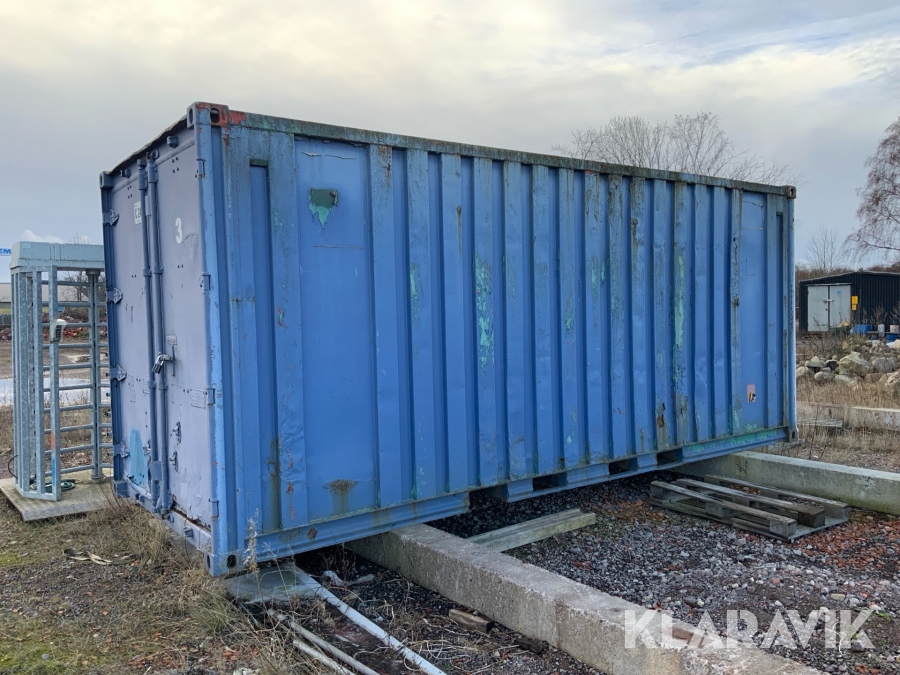 Container isolerad 20fot