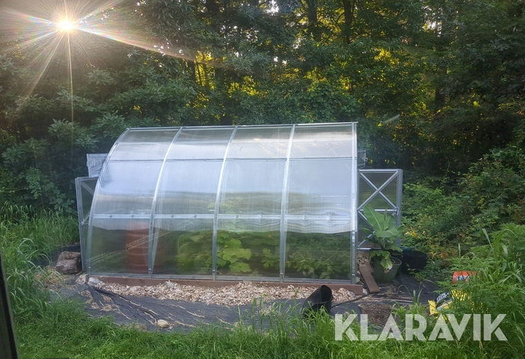Stormsäkert COMFORT Växthus 12m2 - Holland COMFORT