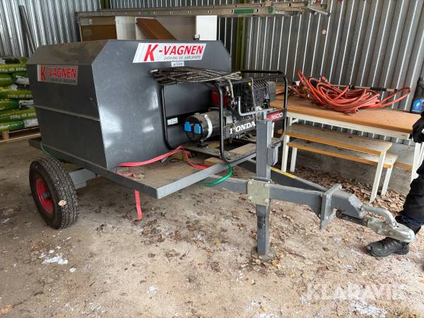 Spolsläp K-vagnen med Honda EC3600