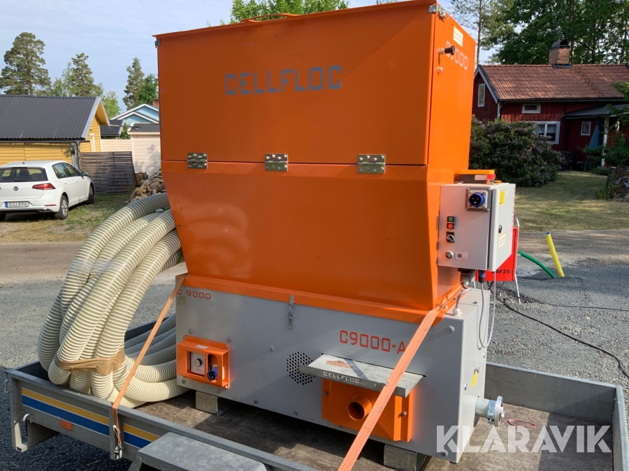 Isoleringsmaskin för lösull Cellflog C9000-AF