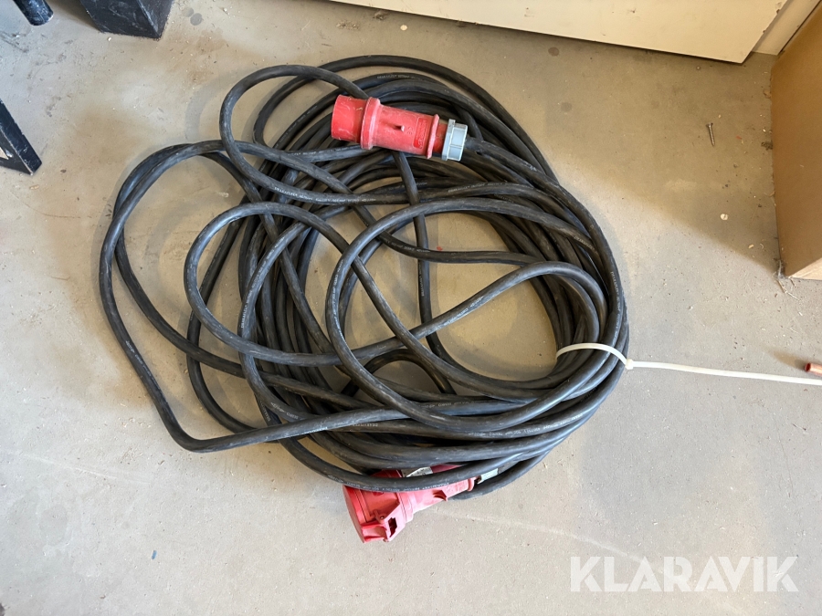 3fas förlängningskabel 32A 50m