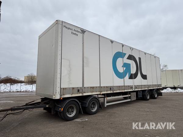 Skåpsläp Ekeri L/L4 med öppningsbar sida