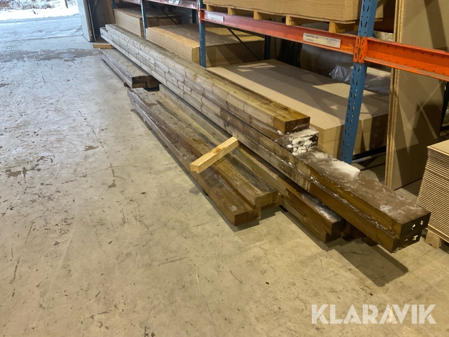 Limträbalkar impregnerat 21st