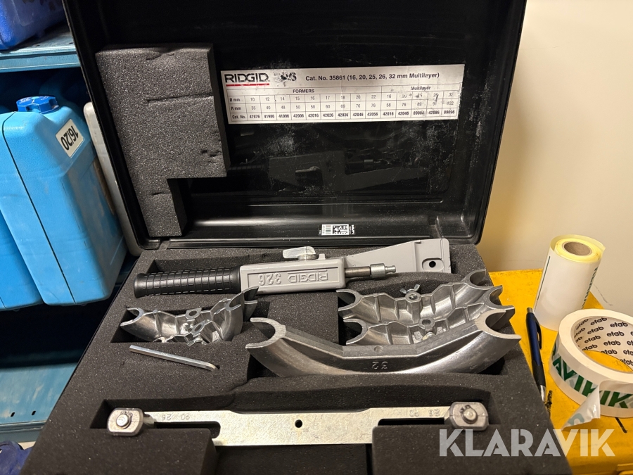 Bockverktyg Ridgid 326