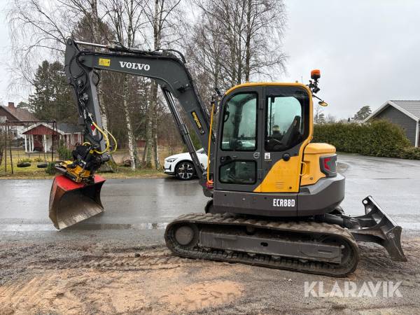 Grävmaskin Volvo ECR88D