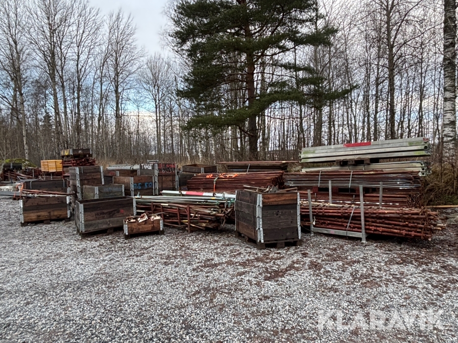 Stort parti med delar till hakiställning