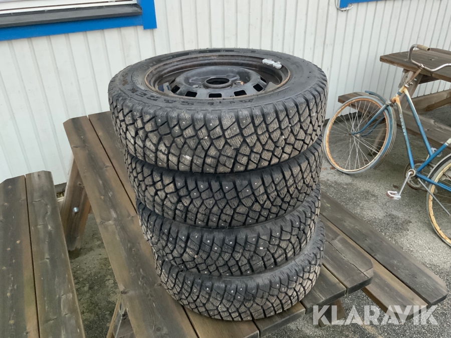 Dubbdäck på fälg