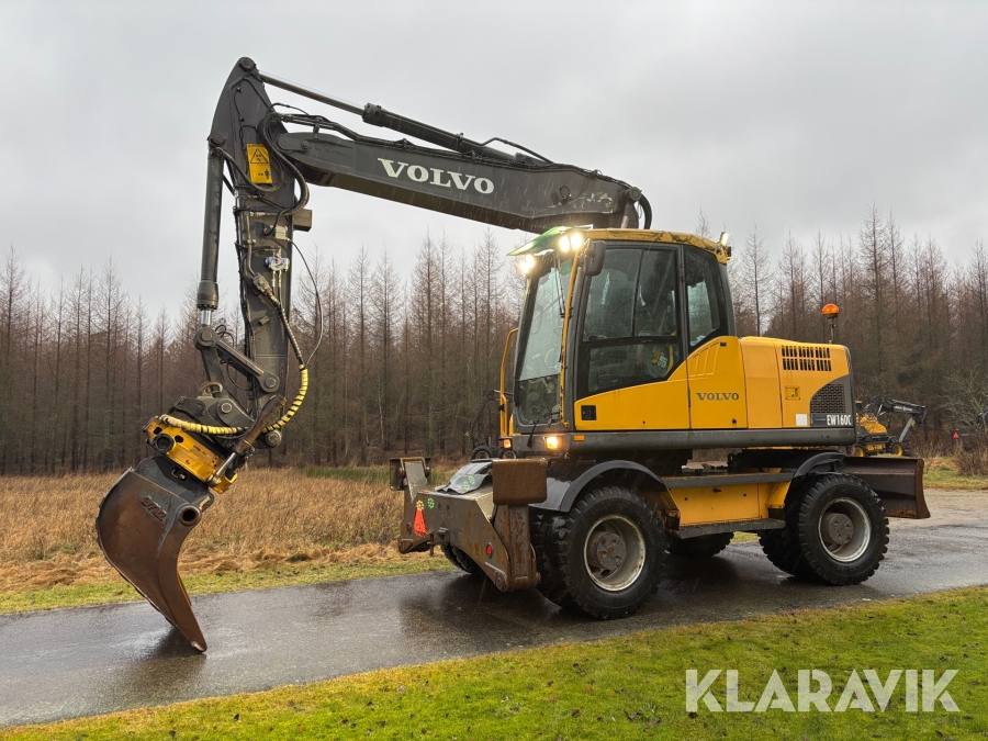 Hjulgrävare Volvo EW160C