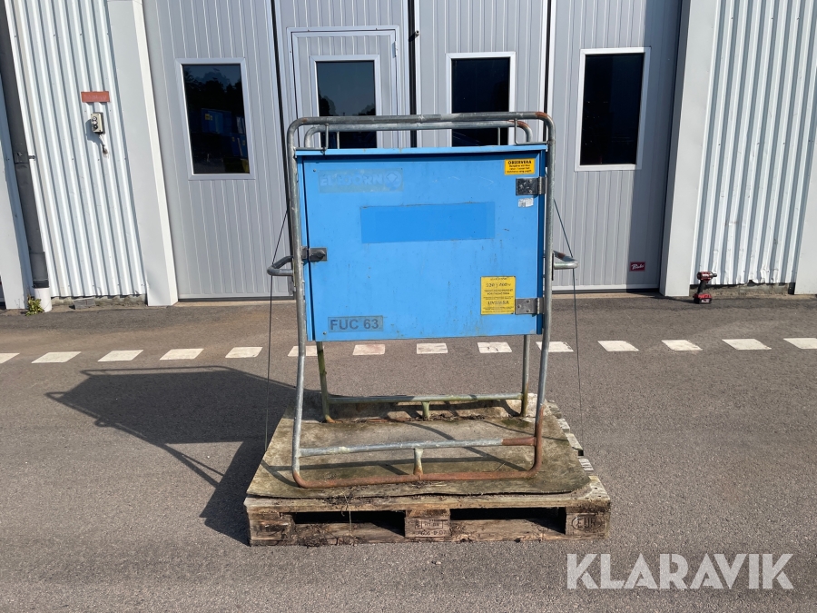 Undercentral fast inkoppling El-Björn FUC 63