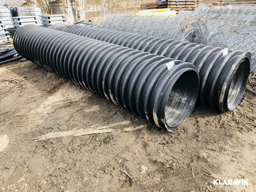 Vägtrummor 600 mm Pecor vägrör 