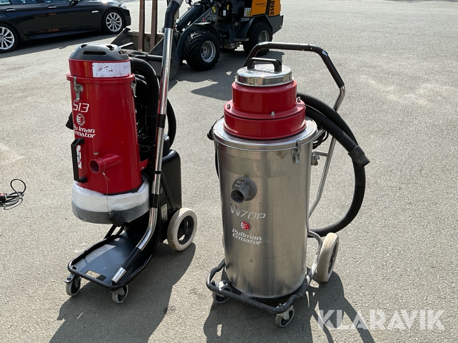 Stoftavskiljare, våtsug Pullman Ermator W70P, S13