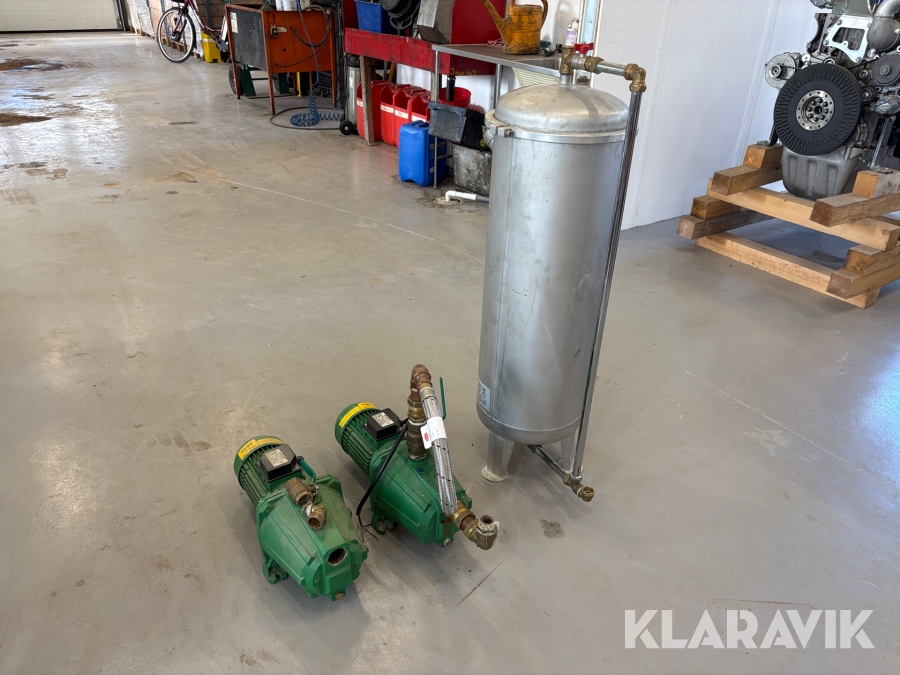 Vattenfilter Filtrena 315/6 Stand med pump